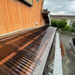 【新城市】穴が開いてしまったテラス屋根のリフォーム・新城市F様