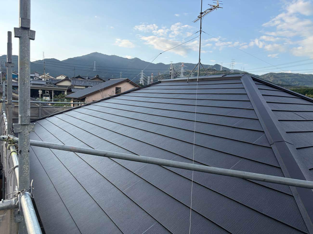 【新城市】一軒丸ごと、外壁塗装・屋根カバー工事