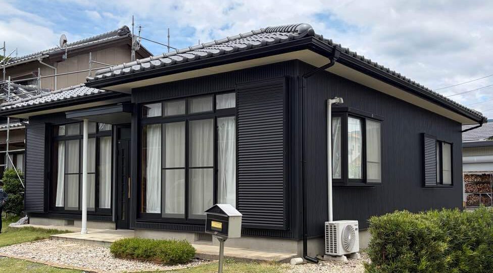 新城市｜外壁をカバー工法でリフォーム