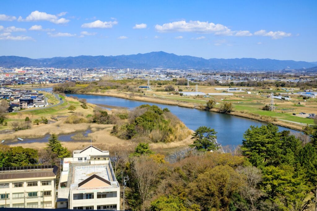 豊橋市の景色
